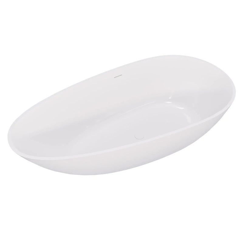 59" Freestanding Solid Surface Bathtub by HouseOfZazla