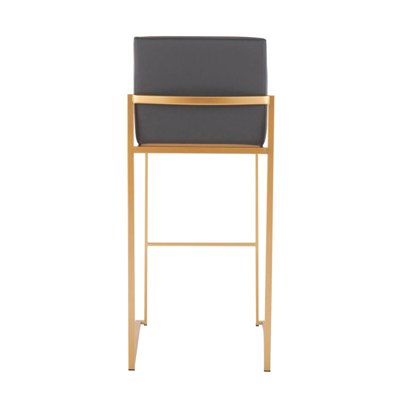 Fuji - Contemporary Design High Back Barstool by Unique Piece Furniture