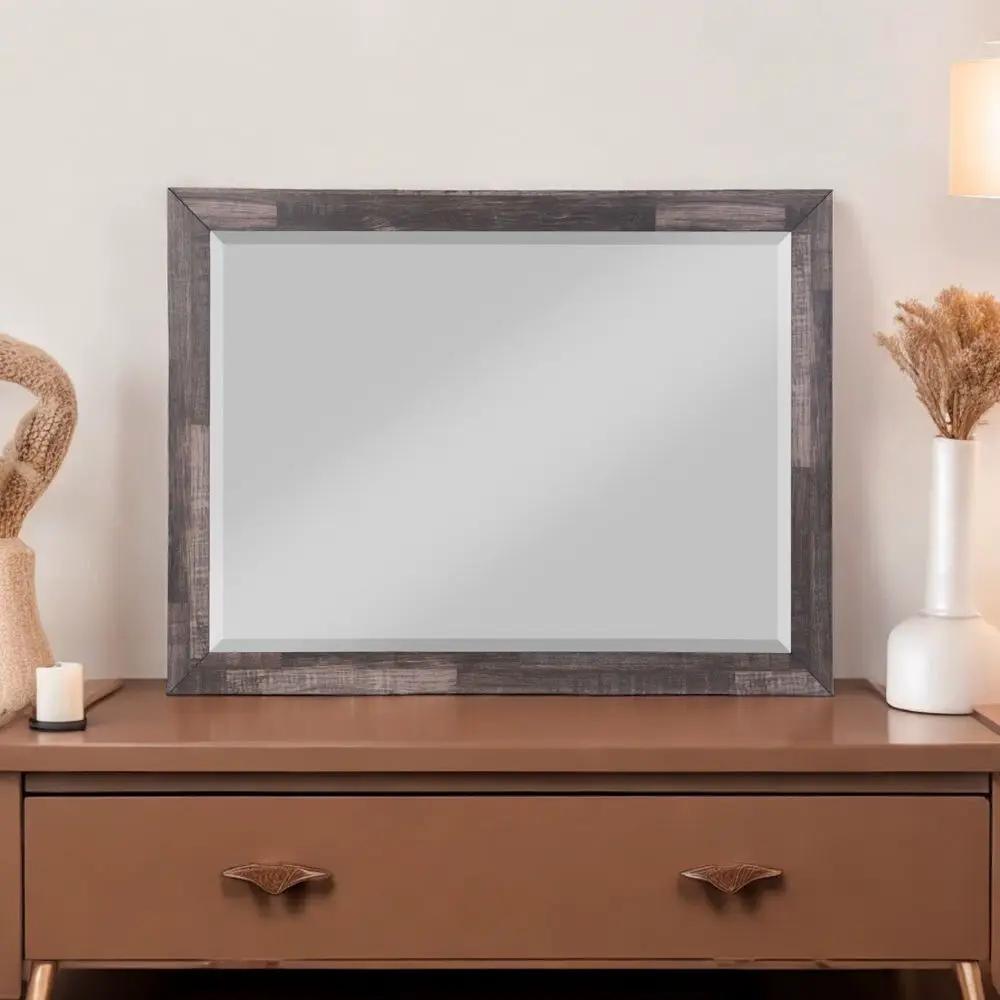 Juniper - Mirror - Dark Oak by Unique Piece Furniture
