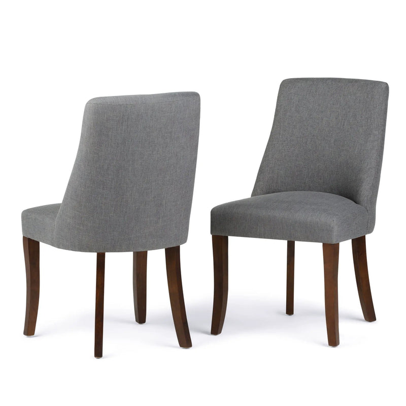 Walden - Deluxe Dining Chair (Set of 2) - Slate Gray by HouseOfZazla