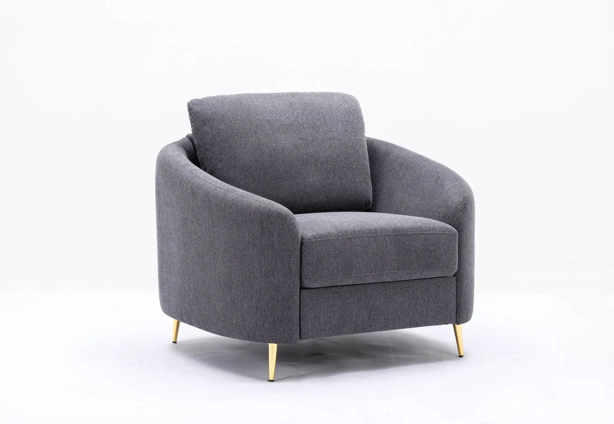 Yuina - Linen Chair - Gray by Unique Piece Furniture
