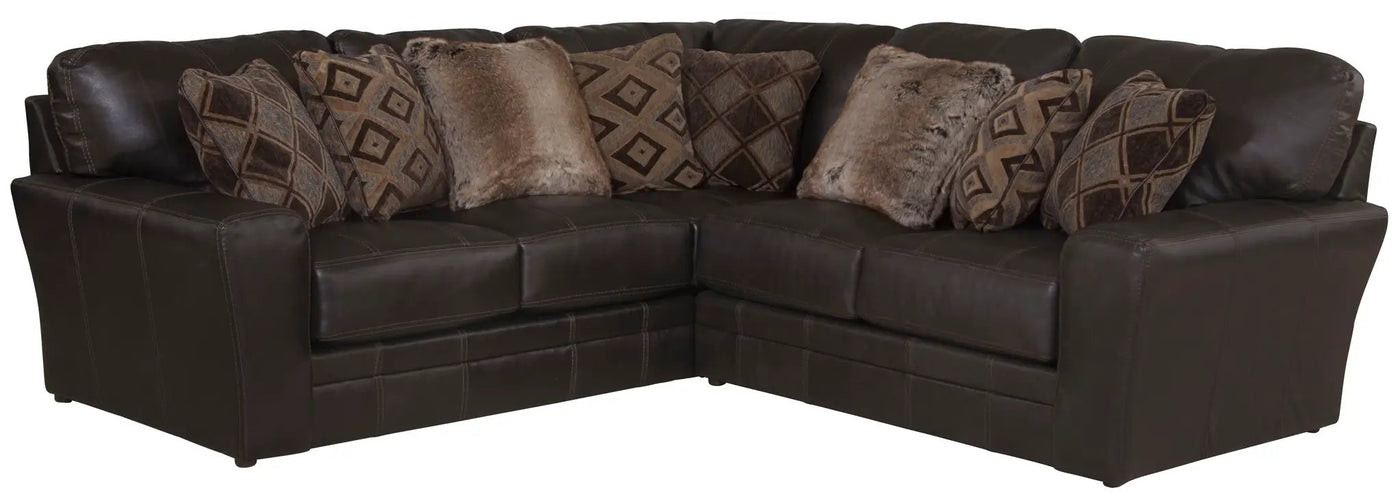 Denali - Italian Leather Match Sectional by Unique Piece Furniture