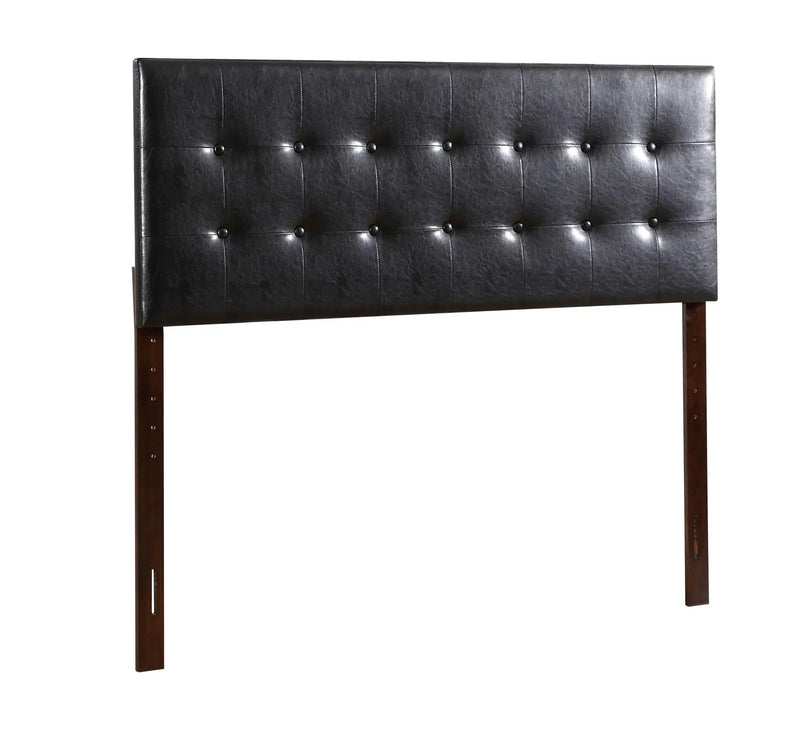 Versatile Adjustable Headboard - Black by Unique Piece Furniture