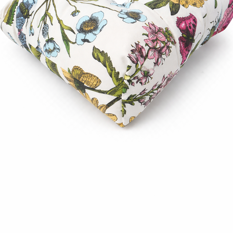 Outdoor Chair Cushions Set of 2, Botanical Floral, photo 7 of 10