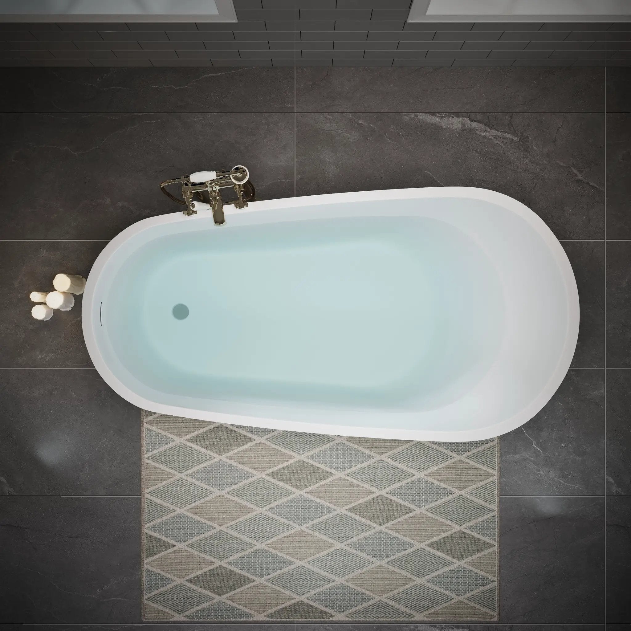 55" Acrylic Freestanding Bathtub by HouseOfZazla