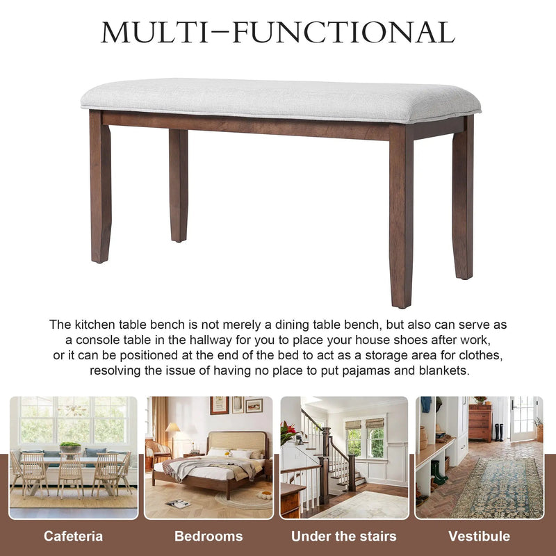 Upholstered Bench for Bedroom and Living Room by HouseOfZazla