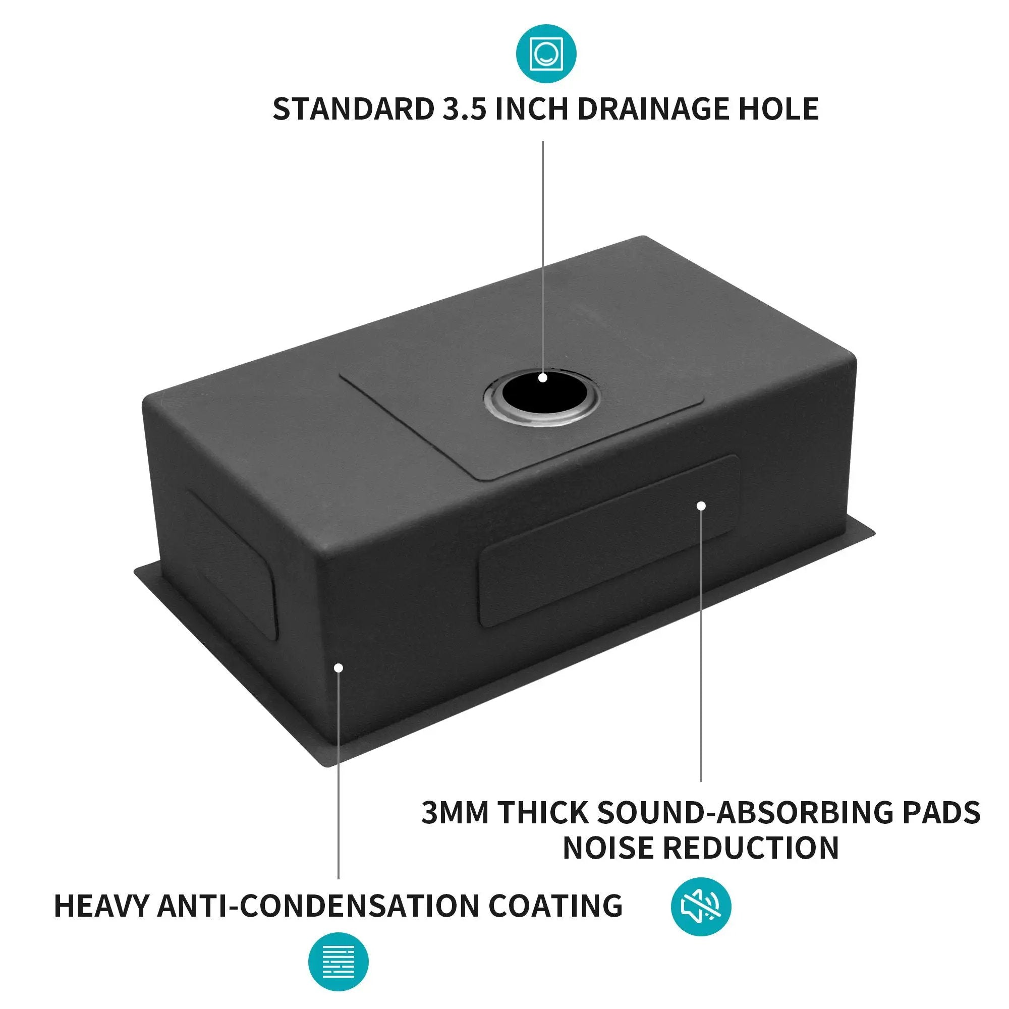 Undermount Kitchen Sink With Deep Single Bowl by HouseOfZazla
