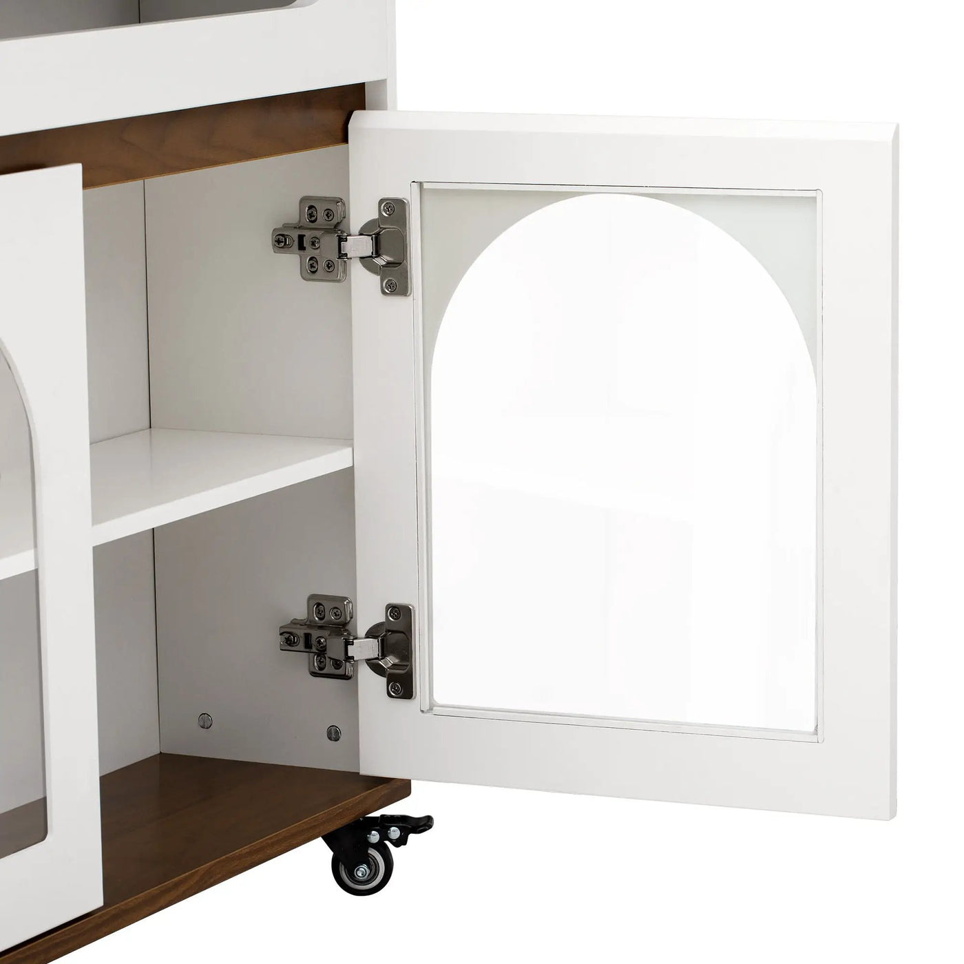 Extendable Dining Table With Folding Top, Rolling Kitchen Island With Drawers And Power Outlet by HouseOfZazla