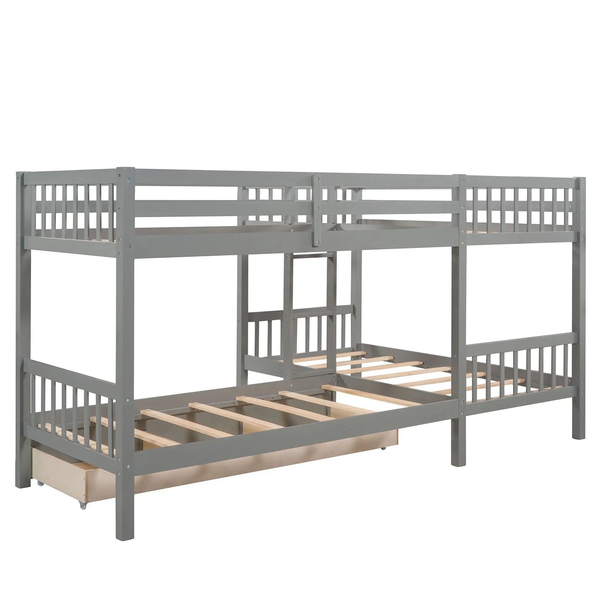 L Shaped Bunk Bed With Drawers by HouseOfZazla