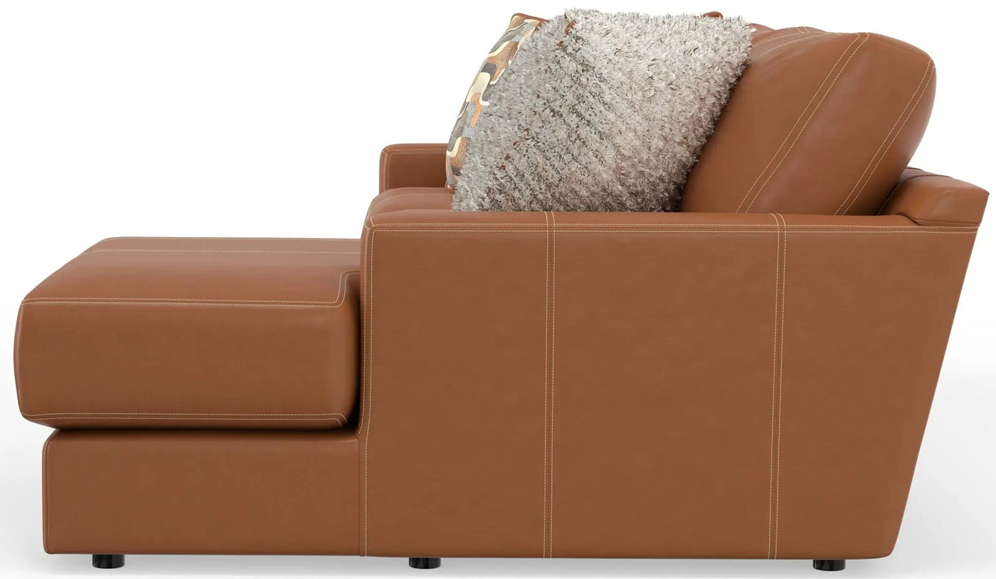 Minori - Italian Leather Sectional by Unique Piece Furniture