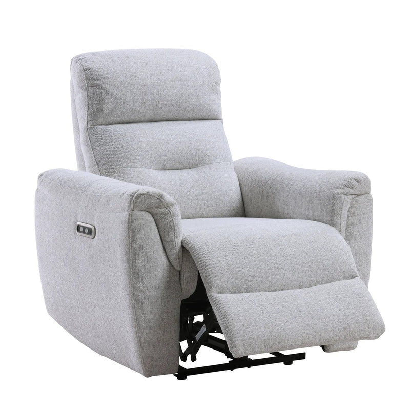 Eastre - Power Motion Recliner With USB Port - Gray by Unique Piece Furniture