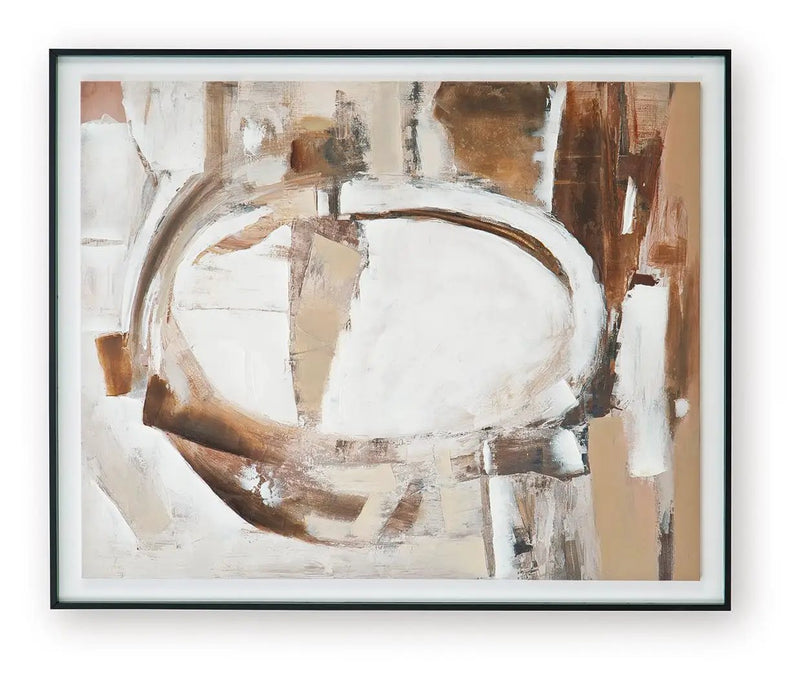 Bradlow - Wall Art - Brown / White / Black by Unique Piece Furniture