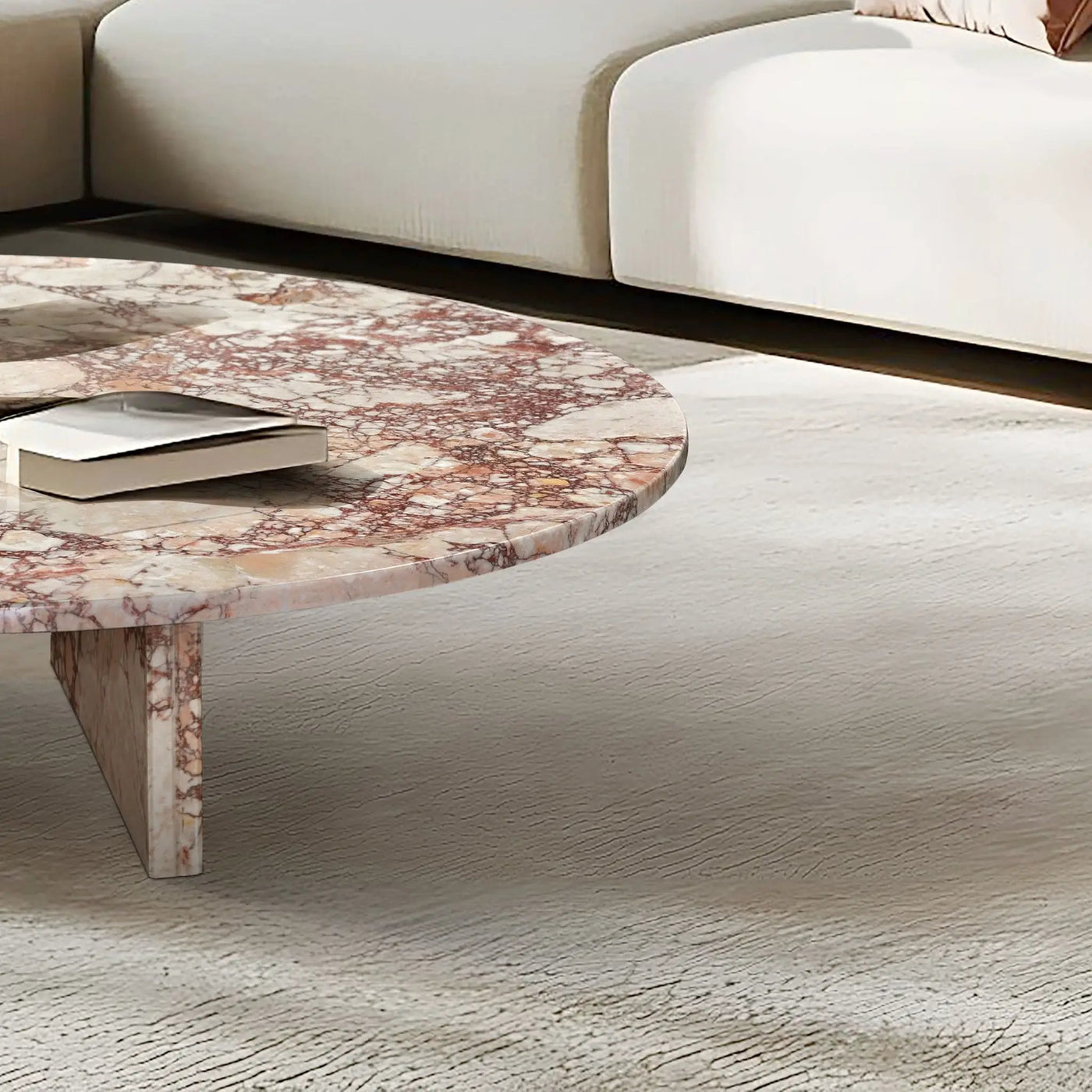 Luxury Coffee Table With Unique Veining, Unique Stone Design by Unique Piece Furniture