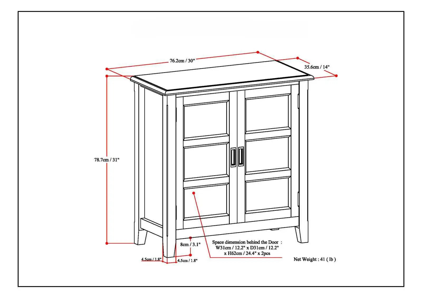 Burlington - Handcrafted Low Storage Cabinet by Unique Piece Furniture