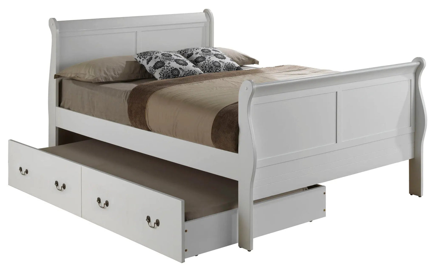 Elegant Trundle Bed With Timeless Charm by HouseOfZazla