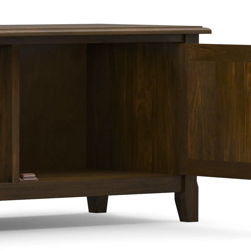 Burlington - Low TV Media Stand - Mahogany by Unique Piece Furniture