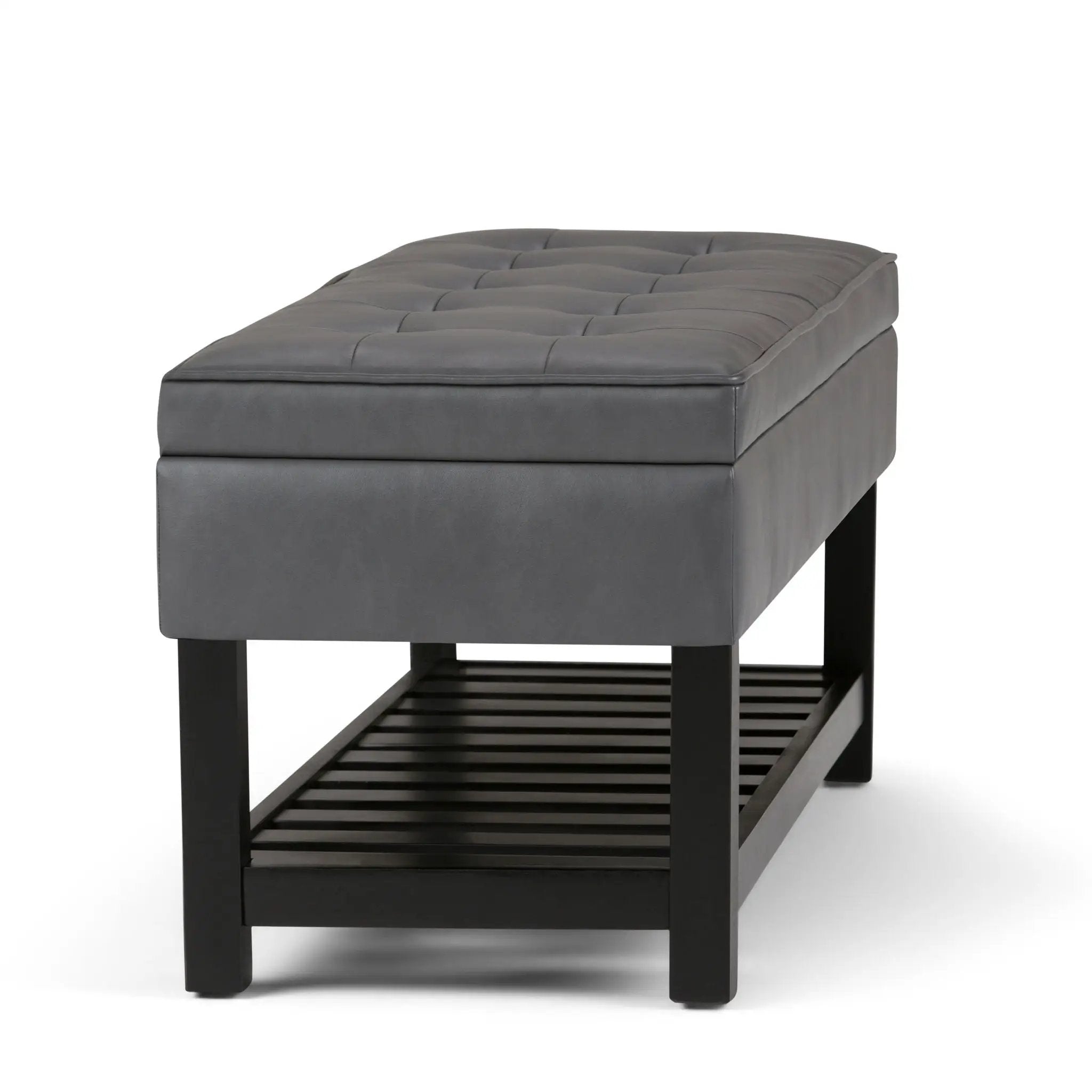 Cosmopolitan - Storage Ottoman Bench With Open Bottom by Unique Piece Furniture