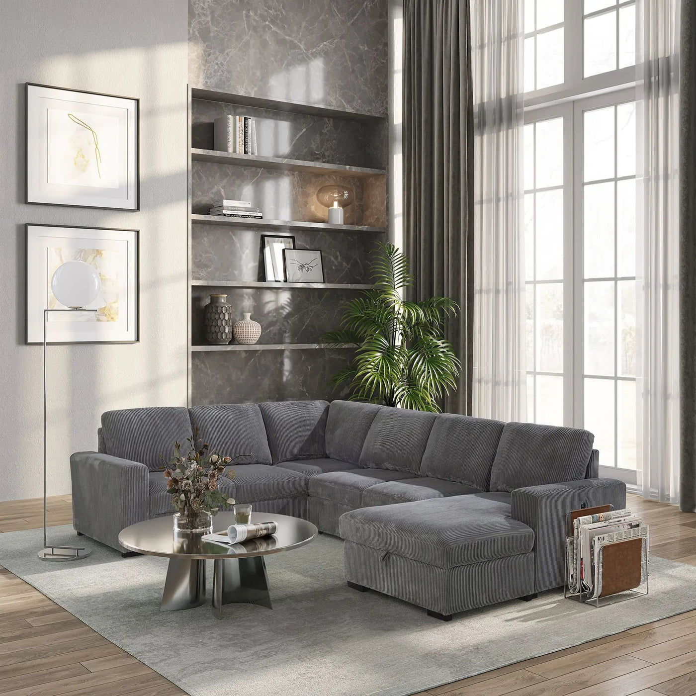 Melody - Sectional Sofa by Unique Piece Furniture
