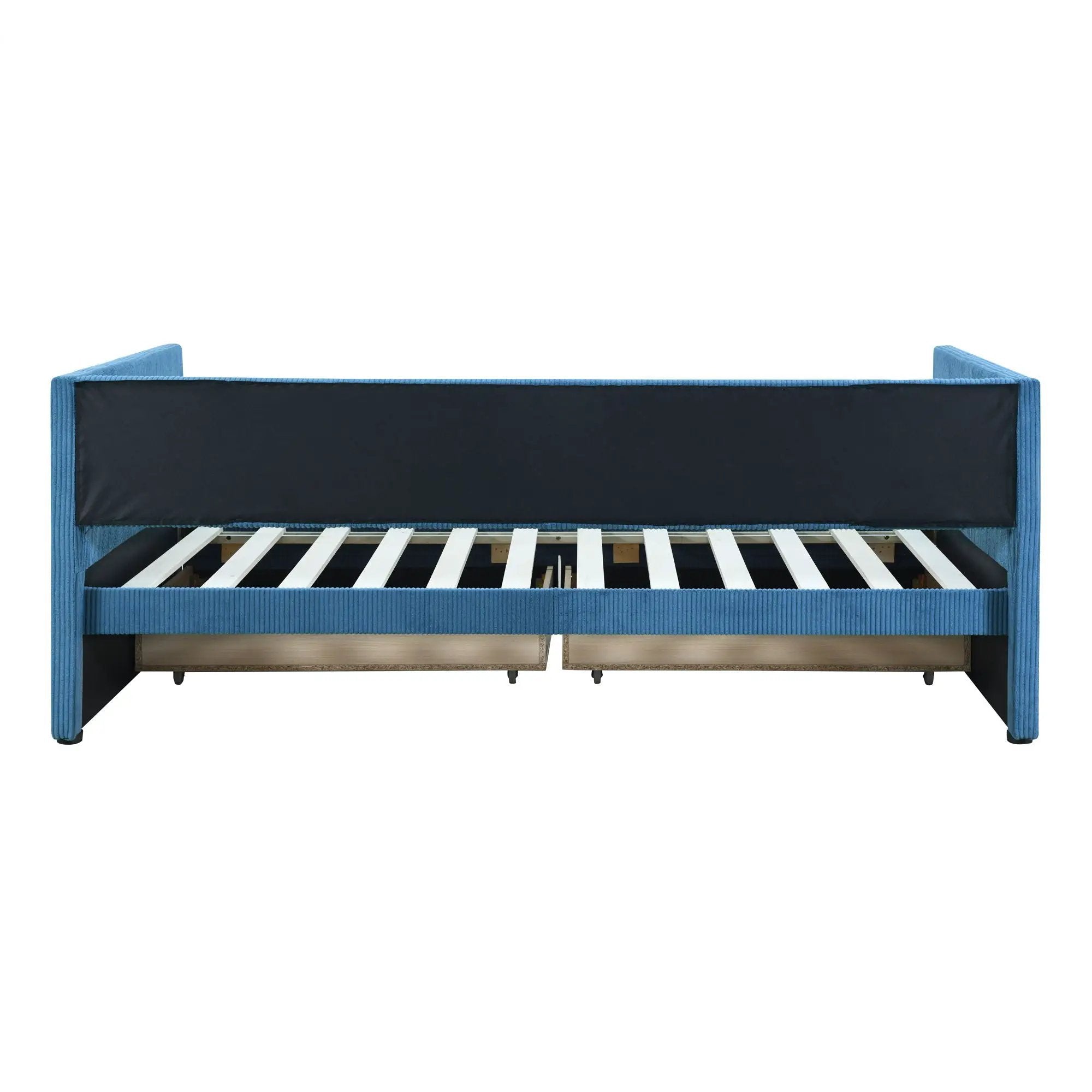 Daybed With Two Drawers And Wood Slat by Unique Piece Furniture