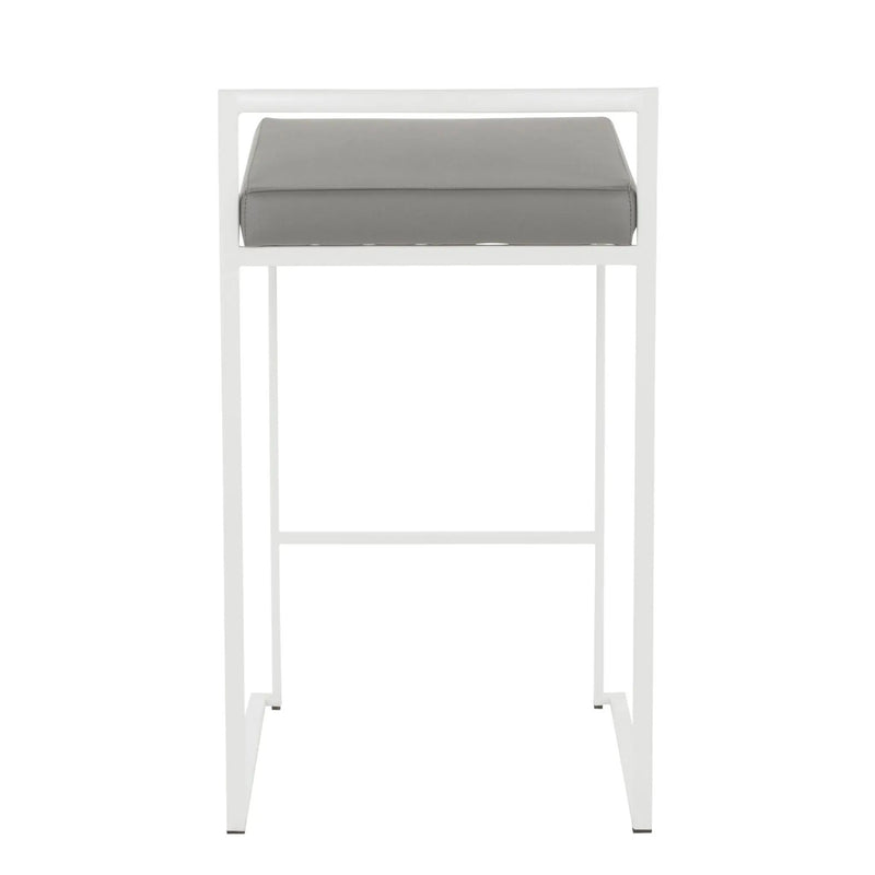 Fuji - Simple Elegance, Contemporary Stackable Counter Stool by HouseOfZazla