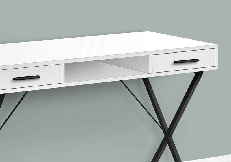 Computer Desk, Home Office, Laptop, Left / Right Set-Up, Storage Drawers, Work, Contemporary, Modern by Unique Piece Furniture