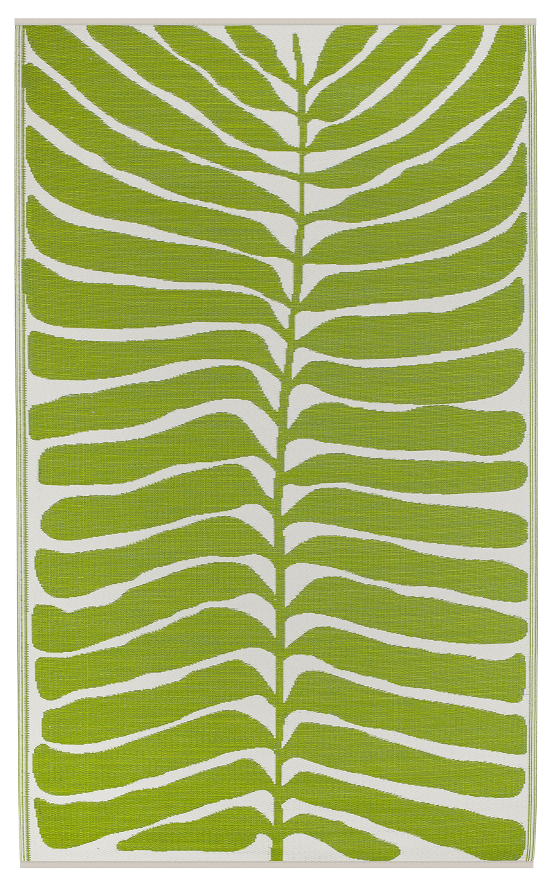Hilo - Green Outdoor Rug for Patio by Fab Habitat