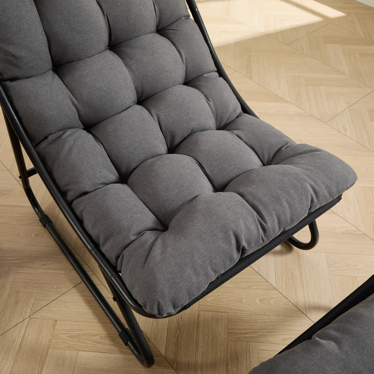 Patio Outdoor Lounge Chair with Ottoman by HouseOfZazla