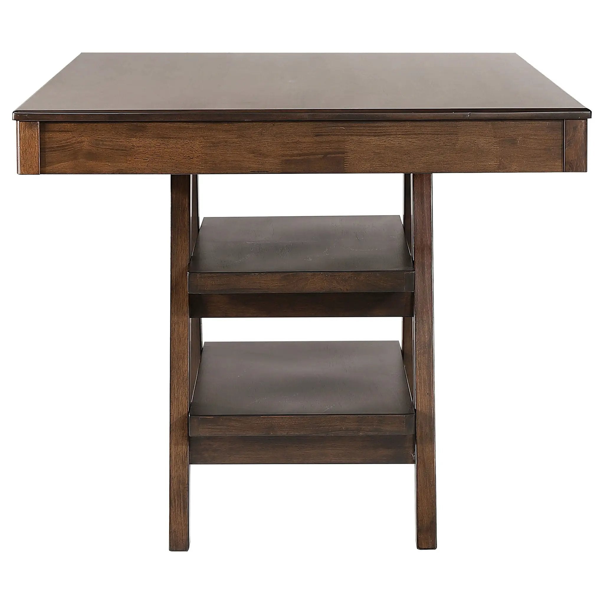 Ferrara - 2 Drawer Counter Height Table - Walnut