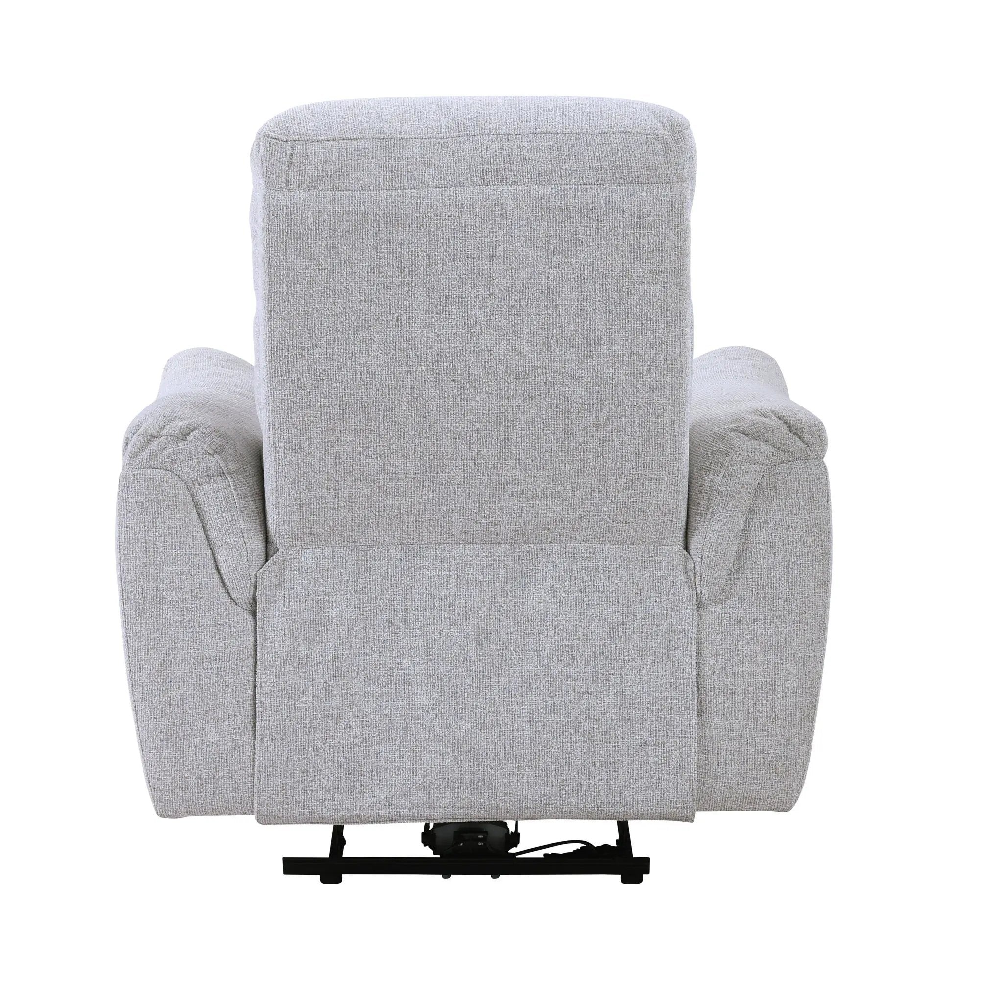 Eastre - Power Motion Recliner With USB Port - Gray by Unique Piece Furniture