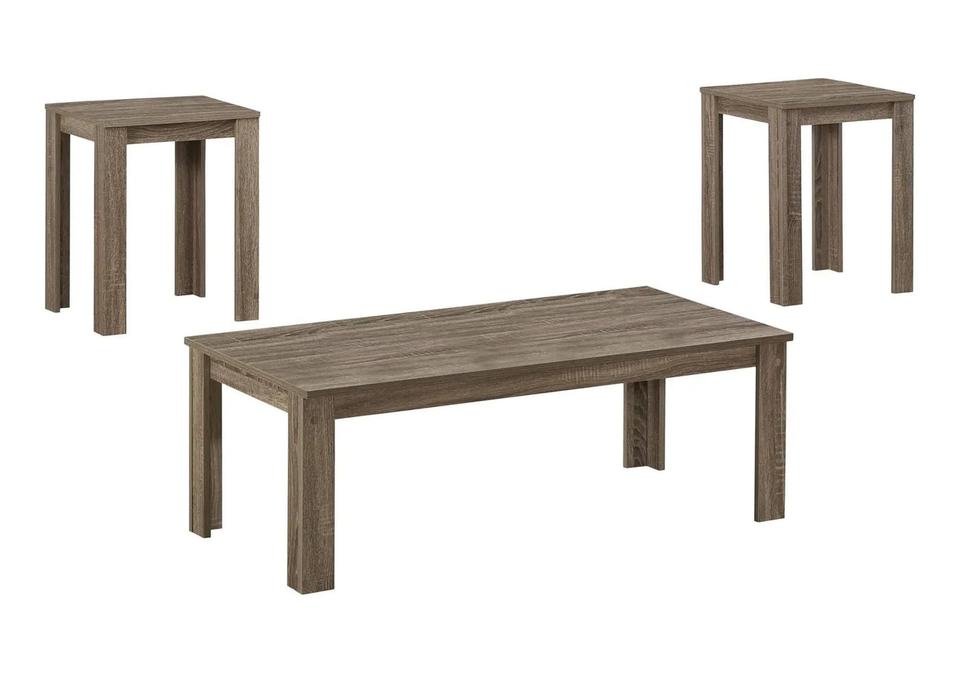 Table Set, Coffee, End, Side, Accent For Living Room Transitional (Set of 3) by Unique Piece Furniture