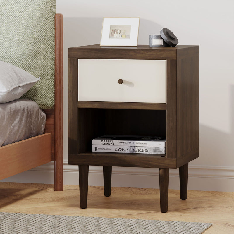 Nystrom Single Drawer Nightstand by HouseOfZazla