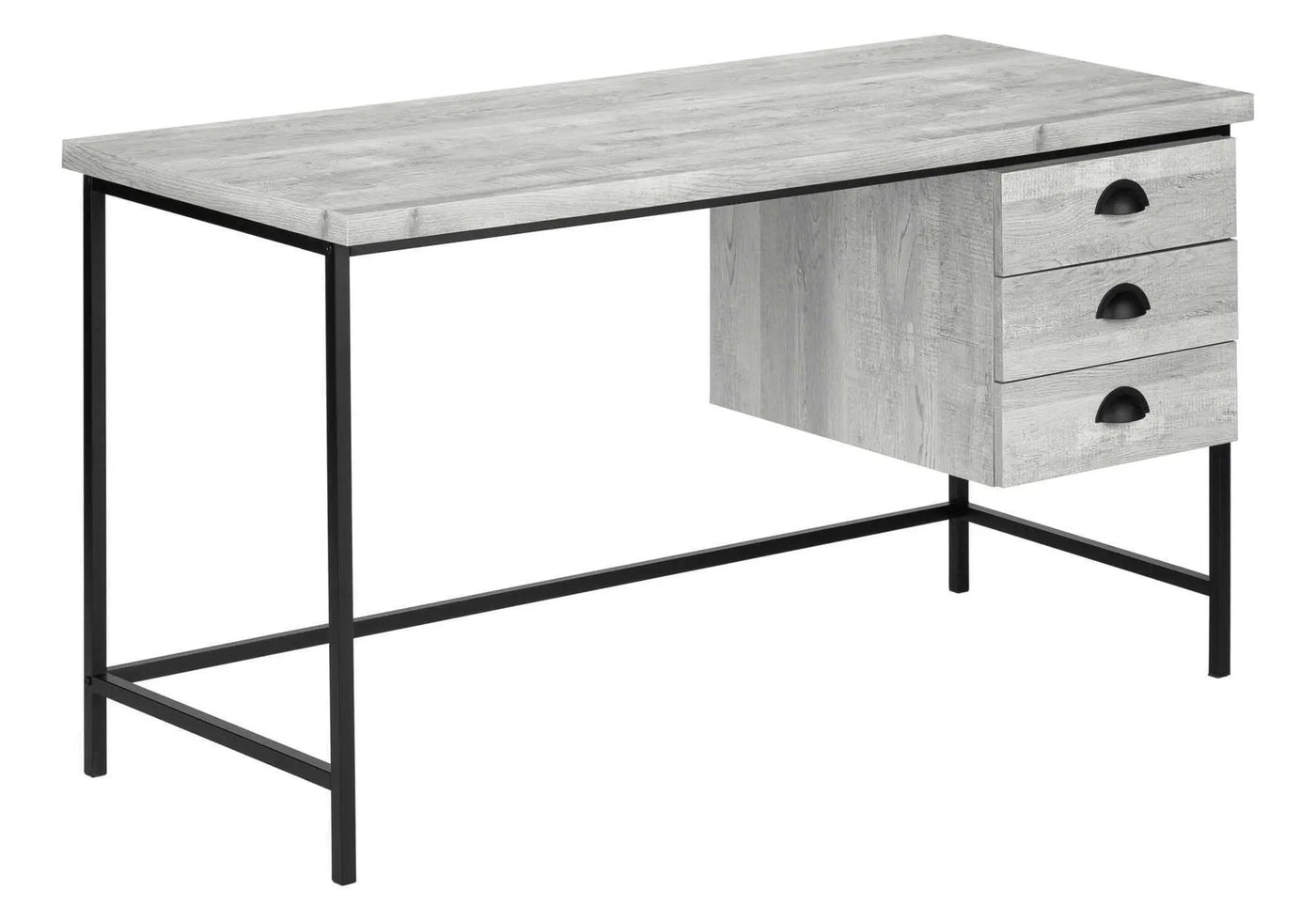 Computer Desk For Home Office, Laptop, 3 Storage Drawers, Contemporary & Moder by Unique Piece Furniture