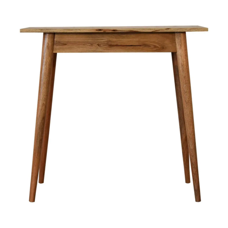Solid Wood Mini Nordic Style Writing Desk by HouseOfZazla