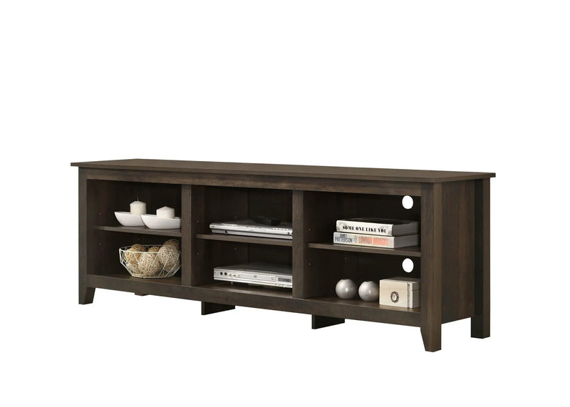 Benito - TV Stand With Open Shelves And Cable Management by HouseOfZazla