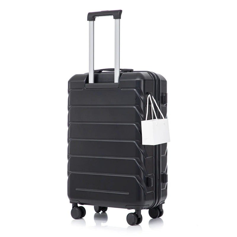 3 Pieces Set 20" / 24" / 28" Spinner Wheel Luggage With Combination Lock by HouseOfZazla