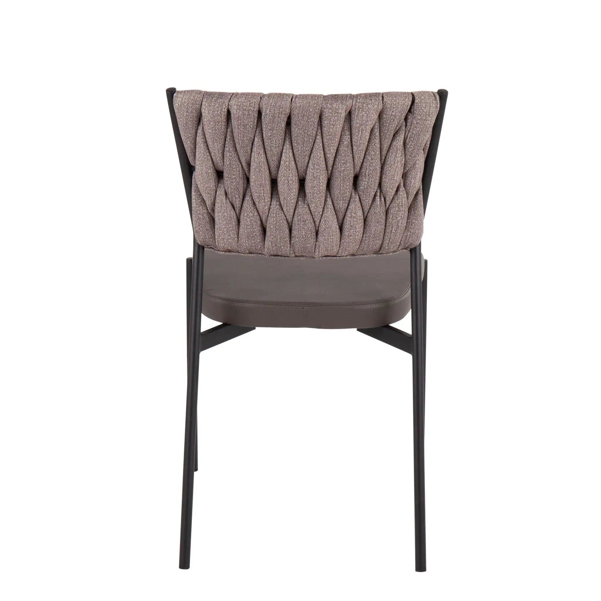 Tania - Braided Contemporary Chair (Set of 2) by Unique Piece Furniture