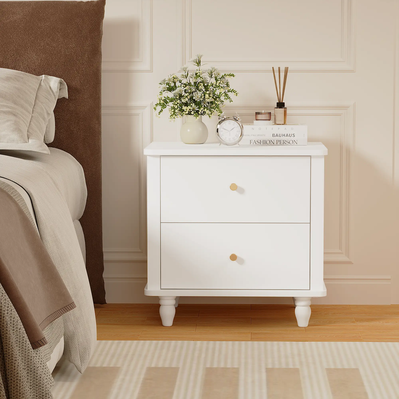 Modern 2-Drawer Nightstand by HouseOfZazla
