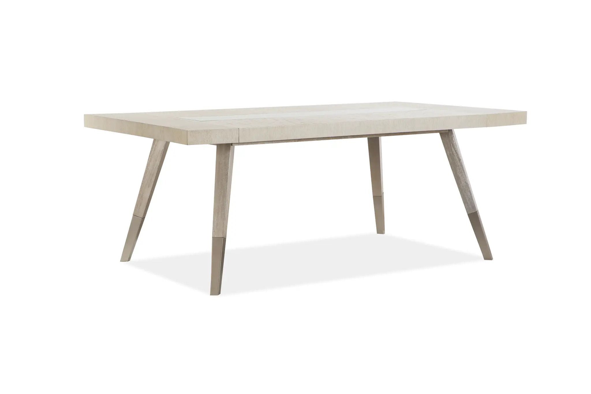 Lenox - Rectangular Dining Table - Warm Silver by Unique Piece Furniture