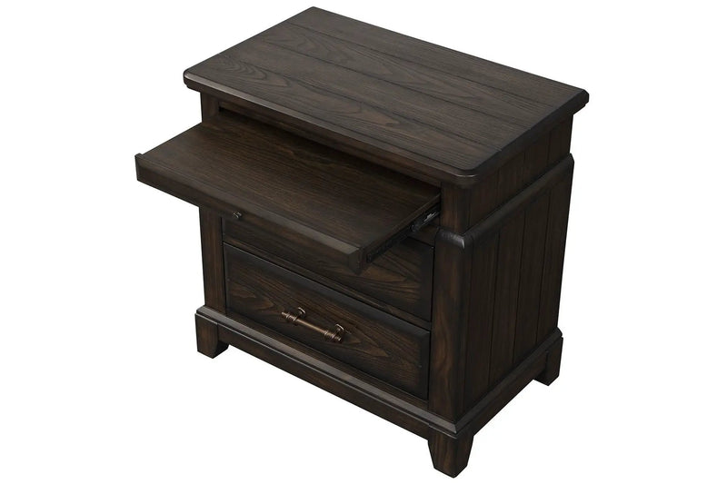 2 Drawer Nightstand Elegant Design - Mahogany by Unique Piece Furniture