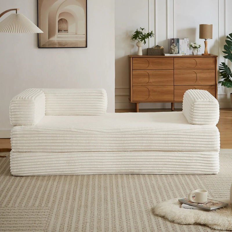 Loveseat Sofa, Cloud Boneless Couches for Living Room, Modern Modular Sofa, Oversized by HouseOfZazla