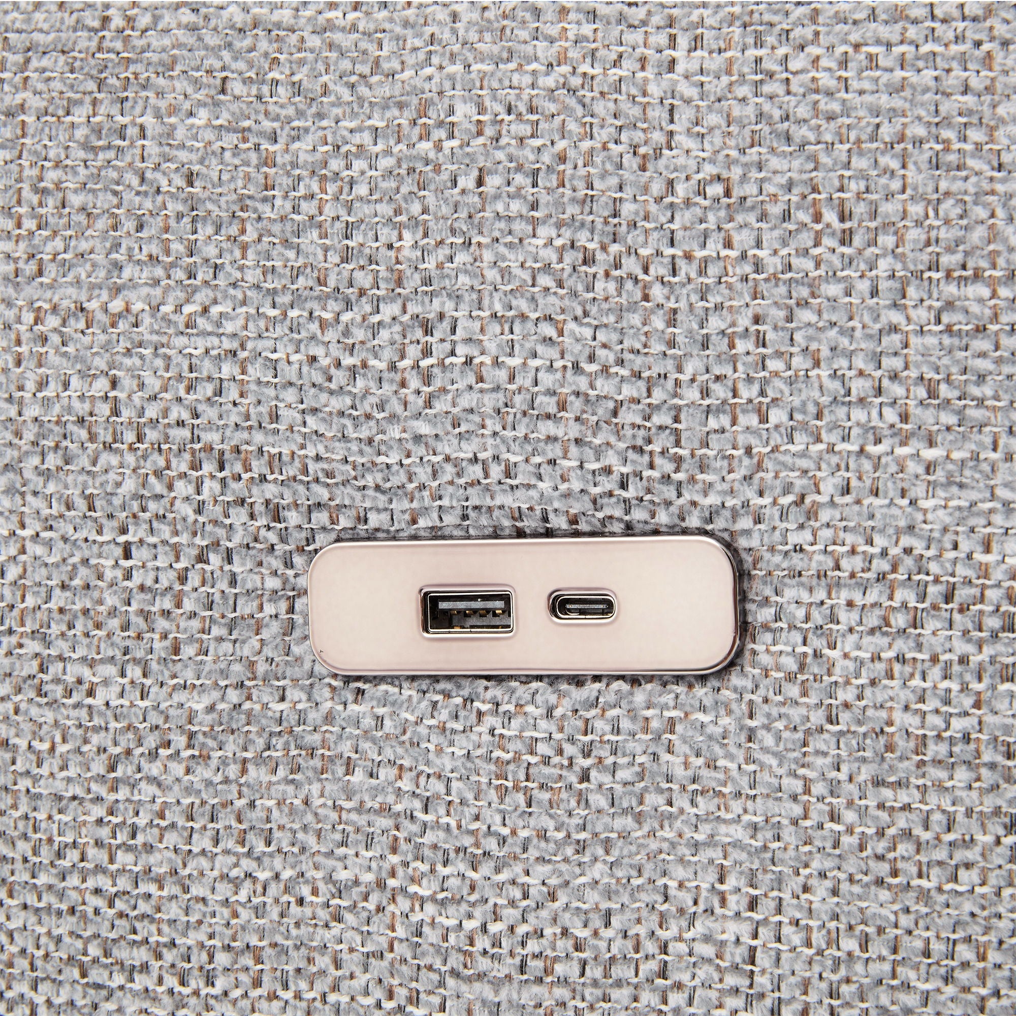 Sectional Sofa Modular U-Shaped With Ottoman & USB Ports