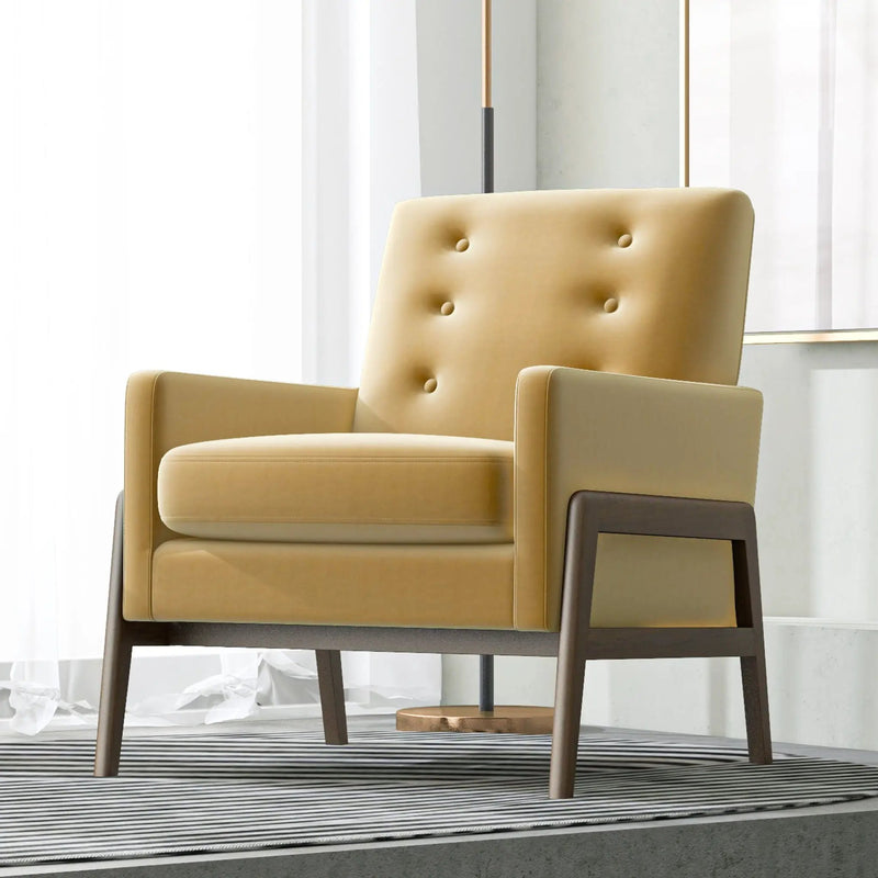Cole - Solid Wood Lounge Chair by Unique Piece Furniture