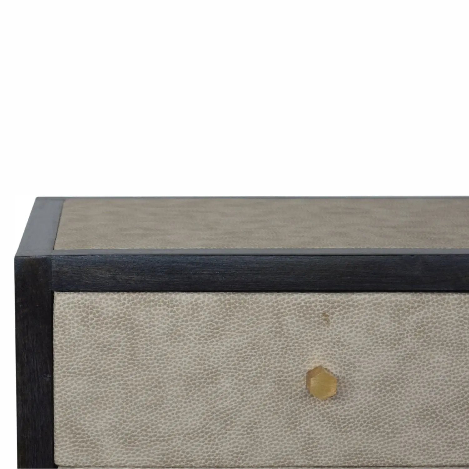 Nightstand, 3 Drawer - Black by HouseOfZazla