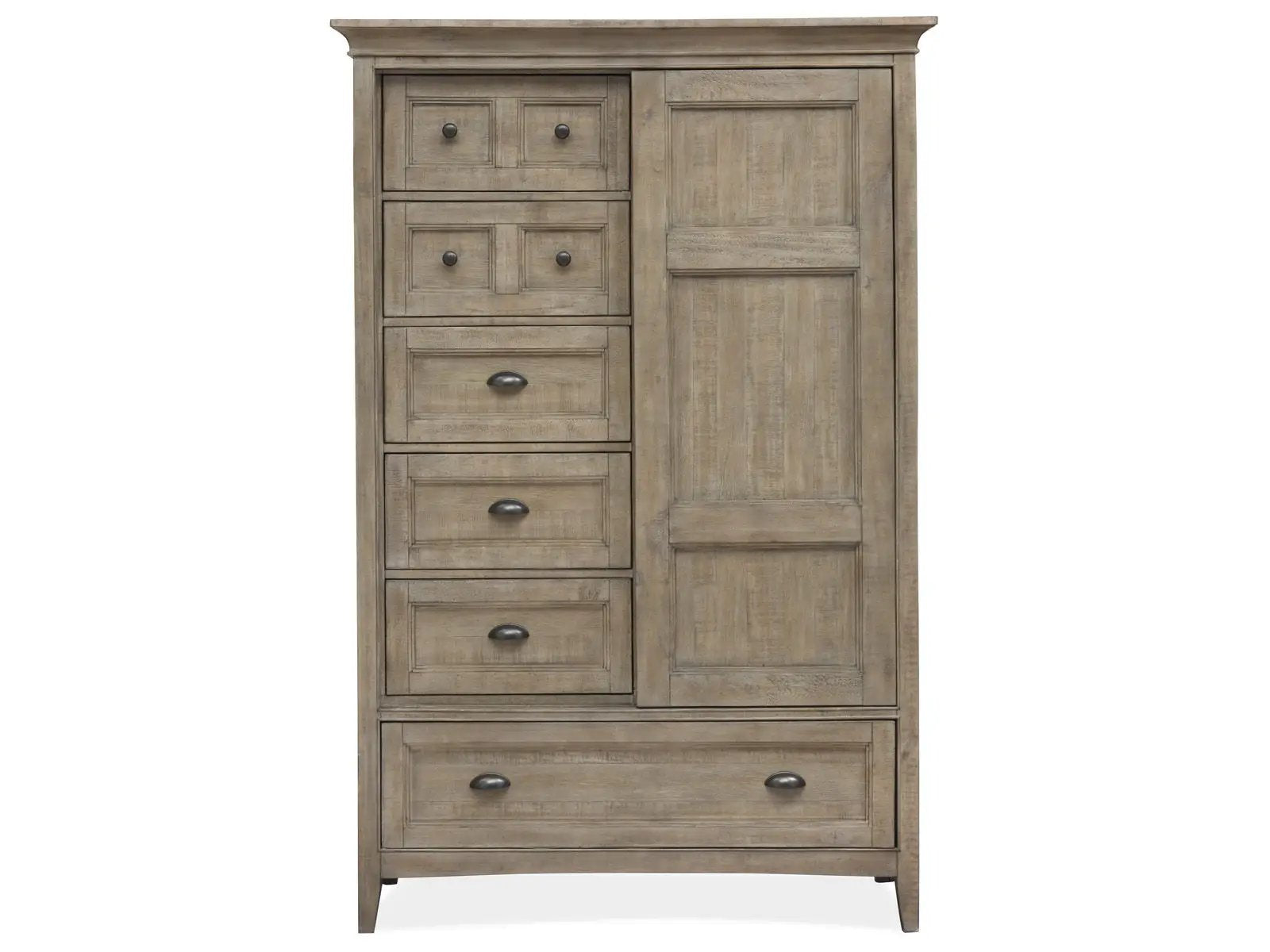 Paxton Place - Wood Door Chest - Dove Tail Gray by Unique Piece Furniture