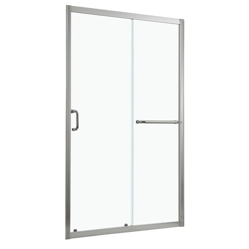 Single Sliding Bypass Shower Door Tempered Glass Enclosure by HouseOfZazla