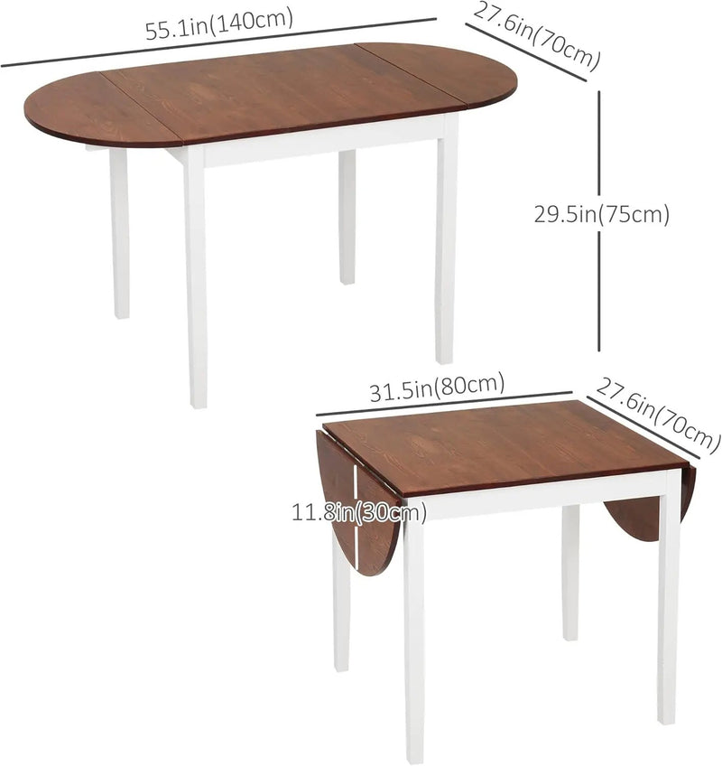 DFW Solid Wood Folding Dining Table by HouseOfZazla