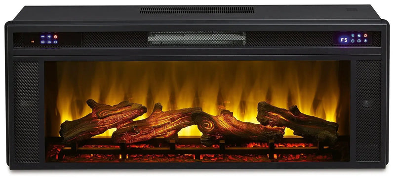 Entertainment Accessories - Fireplace Insert - Rectangular - Black by Unique Piece Furniture