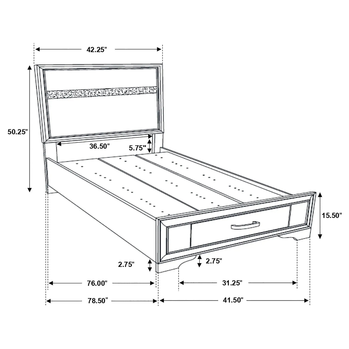 Annie - 4 Piece Bedroom Set by HouseOfZazla