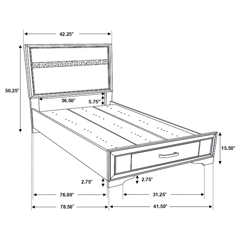 Annie - 4 Piece Bedroom Set