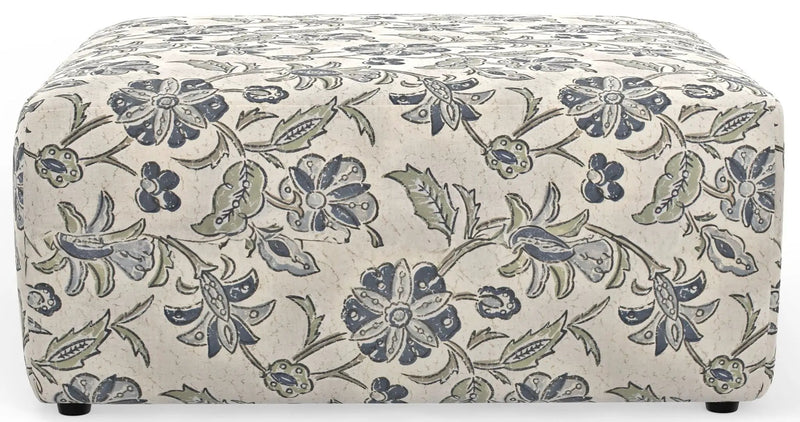 Stockbridge - Cocktail Ottoman - Denim by Unique Piece Furniture